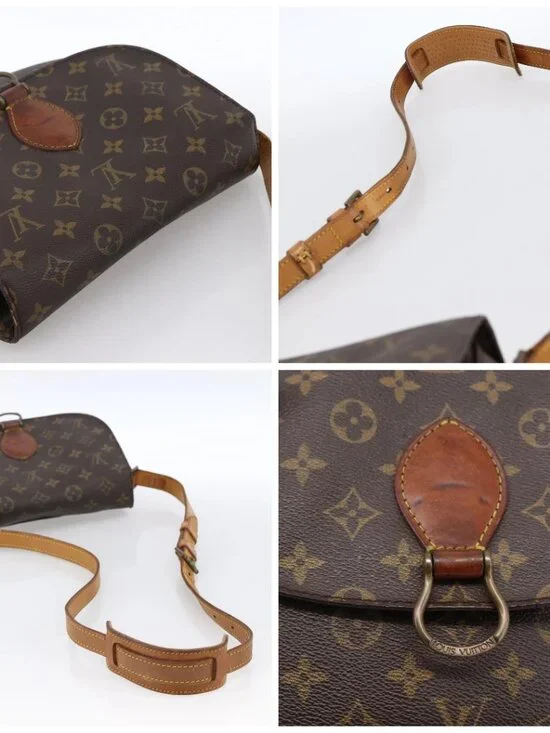 LOUIS VUITTON Monogram Saint Cloud GM Shoulder Bag M51242 LV Auth th6607 - Picture 16 of 16